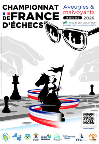 CHAMPIONNAT DE FRANCE D'ECHECS POUR AVEUGLES ET MALVOYANTS