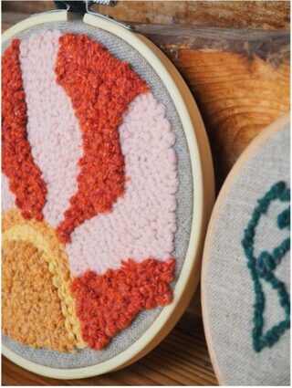 Découverte du Punch Needle - Kids friendly