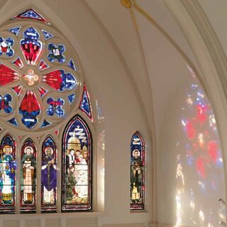 Chapelles et enluminures de l'évangéliaire de Saint-Mihiel