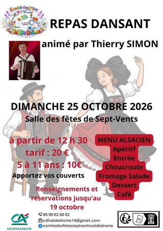 Repas alsacien dansant