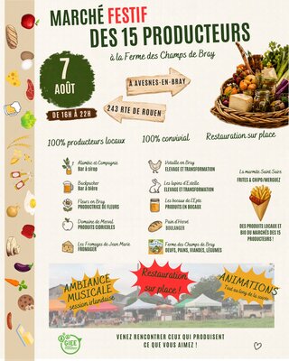 Marché des 15 producteurs