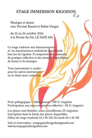 Stage immersion rigodon