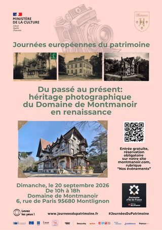Du passé au présent : héritage photographique du Domaine de Montmanoir en renais