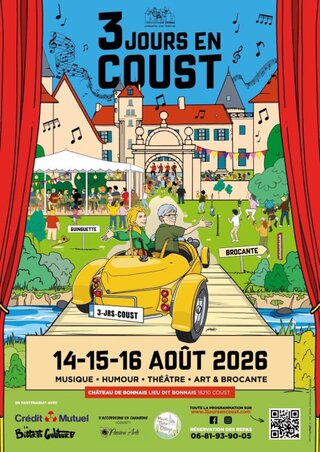 3 jours en Coust 15 août