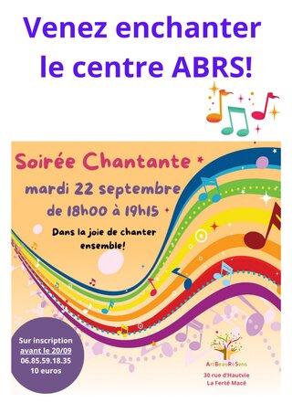 Soirée chantante