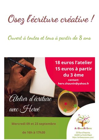 Ateliers d'écriture