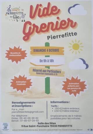 Vide Grenier Pierrefitte