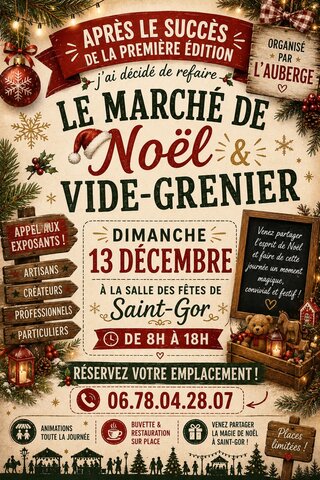 Marché de Noël & Vide greniers