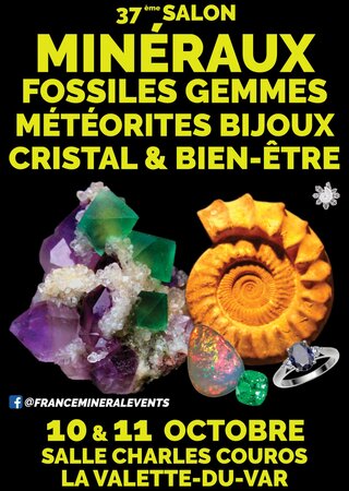 37ème Salon des Minéraux de La Valette-du-Var