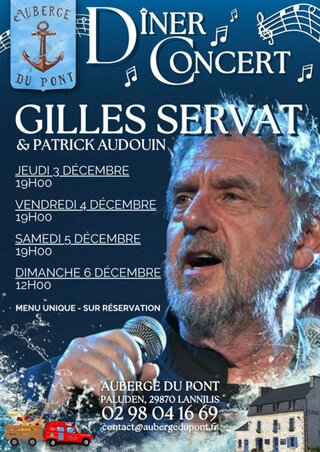 Gilles Servat en weekend concert