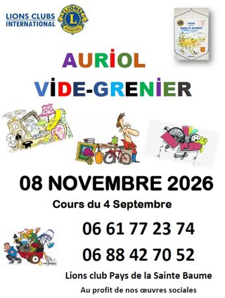 Vide-greniers du LionsClub Pays de la Sainte Baume