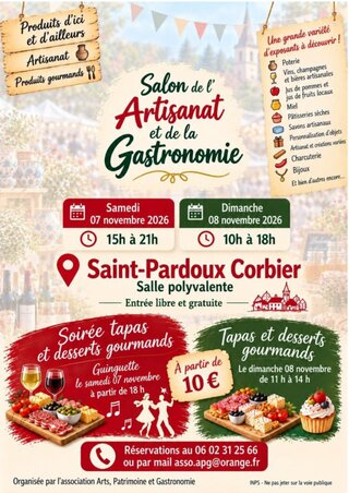 Salon gastronomie et artisanat