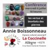 Conférence • Annie Boissonneau
