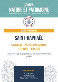 Visite patrimoine à la découverte de la chapaelle Saint-Raphaël