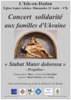 Concert Solidarité aux familles Ukrainiennes