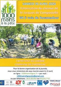 "1000 Mains à la Pâte" -  Valorisation du Chemin de Compostelle