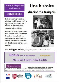 Conférence : Histoire du cinéma