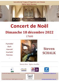 Concert de Noël de l'Orgue Cavaillé-Coll d'Argenton-sur-Creuse