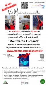 Les 10 ans de Montmartre Enchanté !