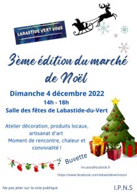 Marché de Noël à Labastide-du-Vert