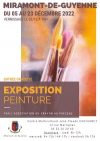 Exposition de peintures - Du Crayon au Pinceau
