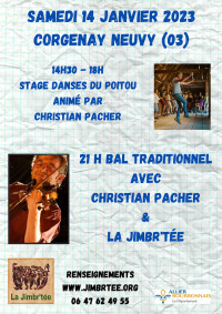 Stage Danses du Poitou et Bal traditionnel avec Christian Pacher