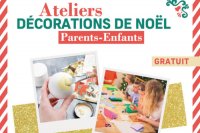 Atelier décorations de Noël parents/enfants