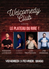 Welcomedy club : Le plateau d'humoristes