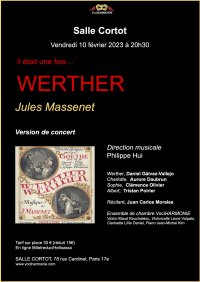 Il était une fois....Werther de Jules Massenet