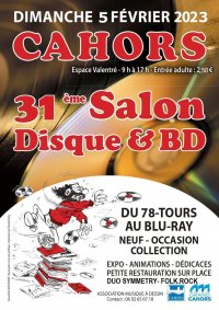 31éme Salon Disques & BD de CAHORS
