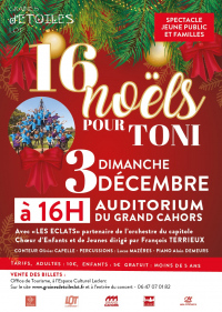 Concert "16 Noëls pour Toni" avec Graines d'Etoiles