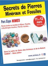 Secrets de Pierres - 6ème Bourse Fossiles & Minéraux