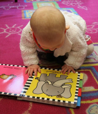 "Les livres, c'est bon pour les bébés!"