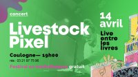 Livestock Pixel en concert > Live entre les Livres à Coulogne