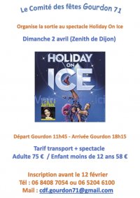 Spectacle Holiday On Ice Zenith Dijon