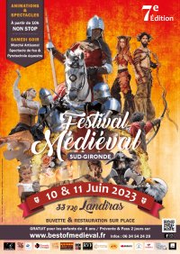 7ème édition Festival Médiéval Sud Gironde Bestofmédiéval