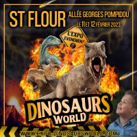 Exposition de dinosaures • Dinosaurs World à Saint Flour