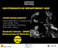 Les étudiants du département jazz du Conservatoire