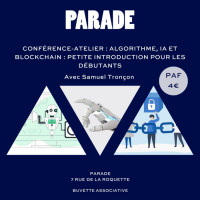 Conférence-atelier "Algorithmes, IA, blockchain "