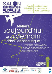 L'ENAC au Salon des Formations et Métiers Aéronautiques 2023 !
