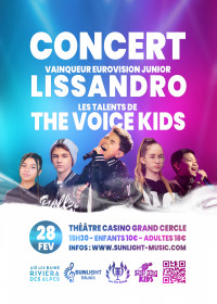 Concert avec Lissandro et les talents The Voice Kids