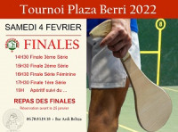 Tournoi Plaza Berri - Tournoi 2022 ( décalé en raison des Mondiaux de Pelote)