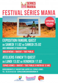 Exposition Fangirl Quest - Festival Séries Mania