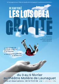 Les Lois de la Gravité, une pièce de théâtre adaptée de Jean Teulé