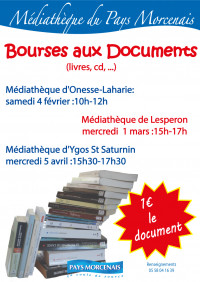 Bourse aux documents (livres, cd...)