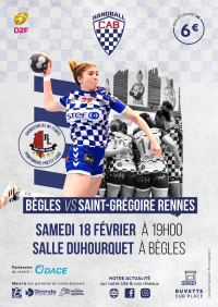 CAB Handball vs Saint-Grégoire Rennes