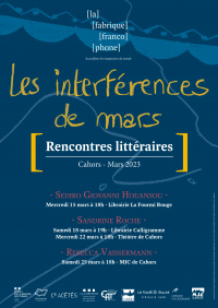 Les interférences de mars : rencontres littéraires au théâtre
