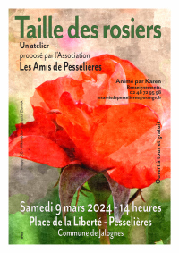 Atelier taille des Rosiers