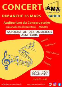 Concert de l'AMA Anjou-Loire