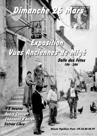 Exposition Vues anciennes de Migé & Apéro Concert d'Antan